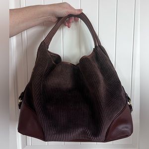 Coldwater Creek Corduroy Bag